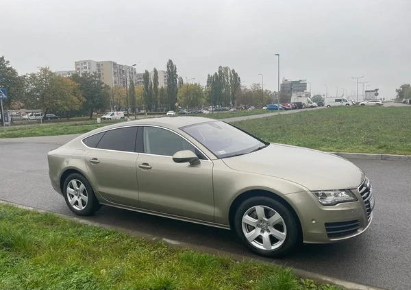 Audi A7 cena 74900 przebieg: 146641, rok produkcji 2013 z Warszawa małe 254